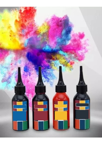 Üniversal Sarı Muadil Mürekkep 100 ml 3 Adet