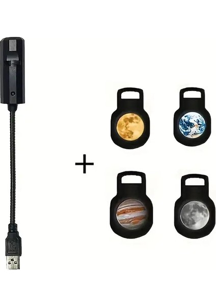 360° Gezegen Projeksiyon Lambası