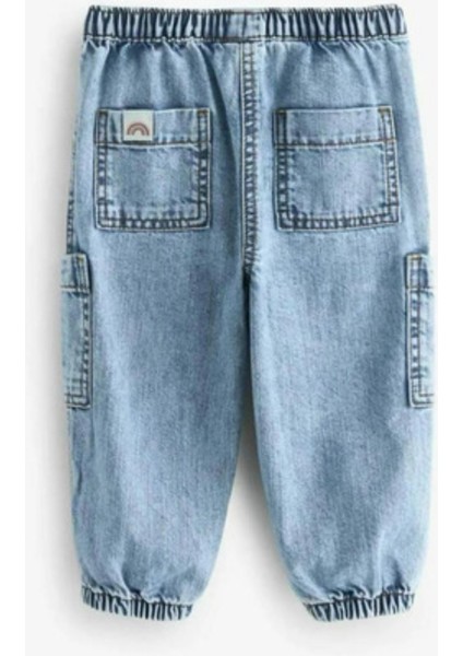 Kız Çocuk Yeni Sezon Objeli Kot Pantolon fiyatları