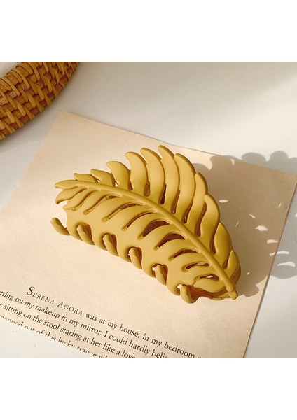 Yaprak Buzlu Saç Tokası, Yuvarlak Saç Topuzları Için Çok Yönlü ve Pratik Saç Tokası (Yurt Dışından)