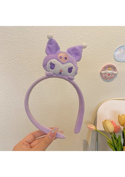 Yeni Sevimli Karikatür Yüz Yıkama Bandı ve Kafa Bandı, Yüz Yıkama Maskesi Kafa Bandı, Kaymaz Peluş Kafa Bandı (Yurt Dışından)