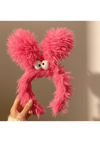 Yeni Sevimli Karikatür Yüz Yıkama Bandı ve Kafa Bandı, Yüz Yıkama Maskesi Kafa Bandı, Kaymaz Peluş Kafa Bandı (Yurt Dışından)