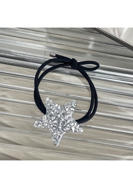 Kalın Saç Bağı, Kore Tarzı Üst Düzey Kafa Bandı, Ilkbahar ve Yaz 2024 Yeni Stil, Yüksek Elastikiyetli Lastik Bant (Yurt Dışından)