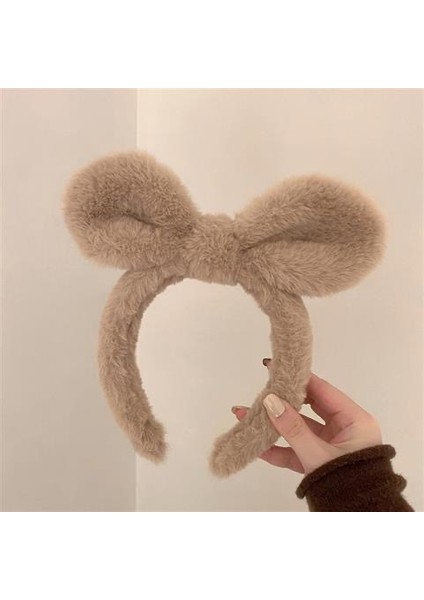 Yeni Sevimli Karikatür Yüz Yıkama Bandı ve Kafa Bandı, Yüz Yıkama Maskesi Kafa Bandı, Kaymaz Peluş Kafa Bandı (Yurt Dışından)