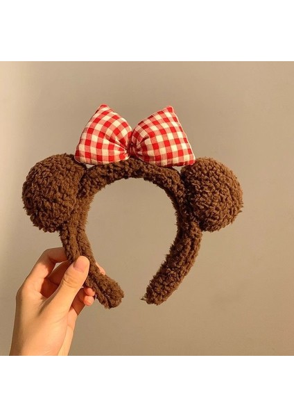 Yeni Sevimli Karikatür Yüz Yıkama Bandı ve Kafa Bandı, Yüz Yıkama Maskesi Kafa Bandı, Kaymaz Peluş Kafa Bandı (Yurt Dışından)