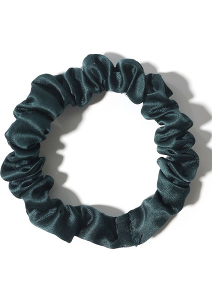 Duoling Düz Renk Küçük Lastik Bant, Kumaş Mat Saten Saç Tokası, Sade Kadın Şapkaları (Yurt Dışından)