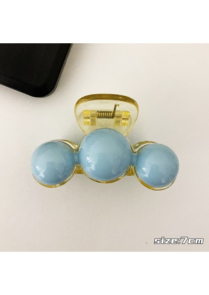 Buzlu Saç Tokaları, Üst Düzey Saç Tokaları, Saç Tokaları, Büyük Saç Hacmine Sahip Köpekbalığı Tokaları (Yurt Dışından)