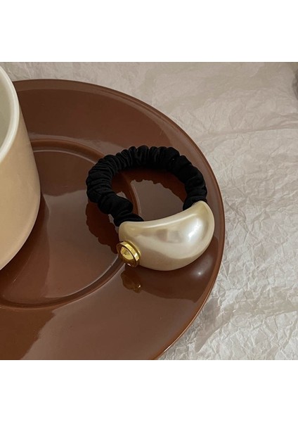 Kalın Saç Bağı, Kore Tarzı Üst Düzey Kafa Bandı, Ilkbahar ve Yaz 2024 Yeni Stil, Yüksek Elastikiyetli Lastik Bant (Yurt Dışından)