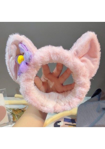 Yeni Sevimli Karikatür Yüz Yıkama Bandı ve Kafa Bandı, Yüz Yıkama Maskesi Kafa Bandı, Kaymaz Peluş Kafa Bandı (Yurt Dışından)