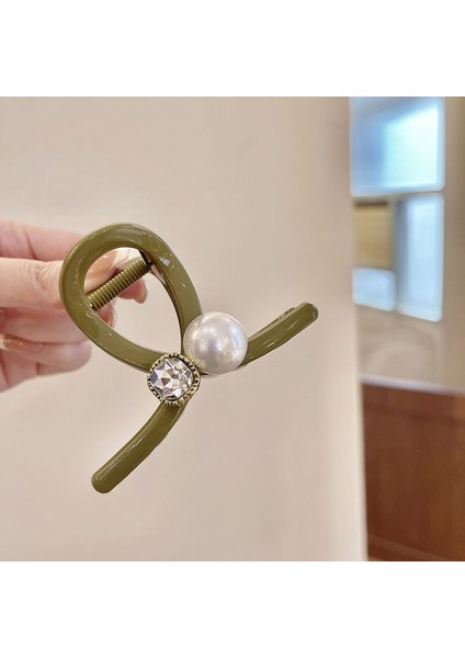 2024 Yeni Buzlu Dalga Klipsi, High-End Köpekbalığı Klipsi Saç Aksesuarları (Yurt Dışından)