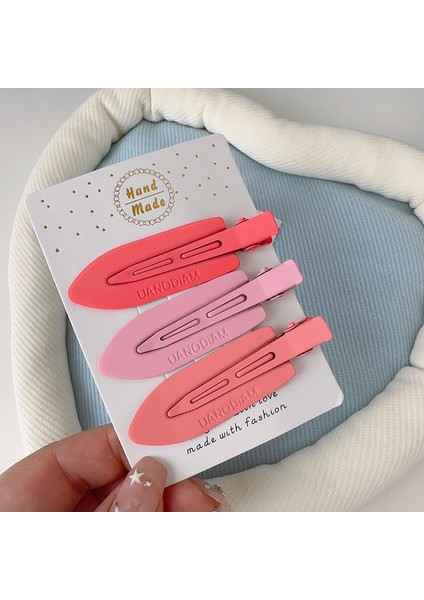 Sevimli Pembe Çocuk Saç Tokası Patlama Yan Ördek Gagası Klibi Dopamin Saç Aksesuarları (Yurt Dışından)