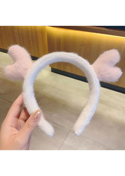 Yeni Sevimli Karikatür Yüz Yıkama Bandı ve Kafa Bandı, Yüz Yıkama Maskesi Kafa Bandı, Kaymaz Peluş Kafa Bandı (Yurt Dışından)