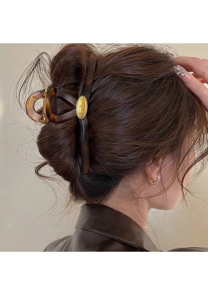 2024 Yeni Buzlu Dalga Klipsi, High-End Köpekbalığı Klipsi Saç Aksesuarları (Yurt Dışından)