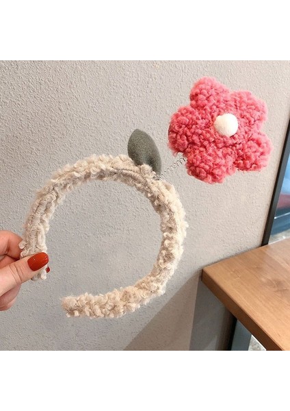 Yeni Sevimli Karikatür Yüz Yıkama Bandı ve Kafa Bandı, Yüz Yıkama Maskesi Kafa Bandı, Kaymaz Peluş Kafa Bandı (Yurt Dışından)