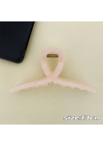 Buzlu Saç Tokaları, Üst Düzey Saç Tokaları, Saç Tokaları, Büyük Saç Hacmine Sahip Köpekbalığı Tokaları (Yurt Dışından)