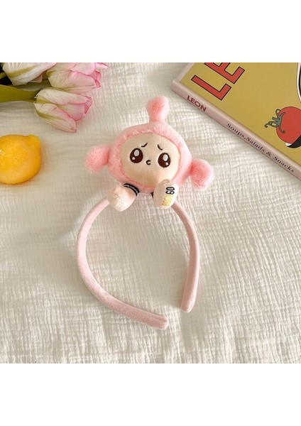 Yeni Sevimli Karikatür Yüz Yıkama Bandı ve Kafa Bandı, Yüz Yıkama Maskesi Kafa Bandı, Kaymaz Peluş Kafa Bandı (Yurt Dışından)