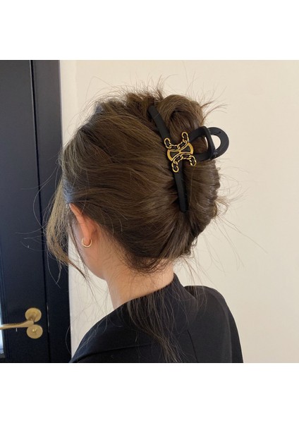 2024 Yeni Buzlu Dalga Klipsi, High-End Köpekbalığı Klipsi Saç Aksesuarları (Yurt Dışından)