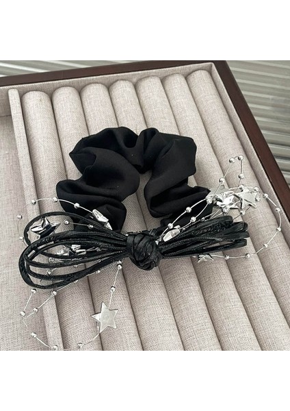 Kalın Saç Bağı, Kore Tarzı Üst Düzey Kafa Bandı, Ilkbahar ve Yaz 2024 Yeni Stil, Yüksek Elastikiyetli Lastik Bant (Yurt Dışından)