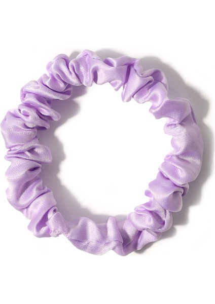 Duoling Düz Renk Küçük Lastik Bant, Kumaş Mat Saten Saç Tokası, Sade Kadın Şapkaları (Yurt Dışından)