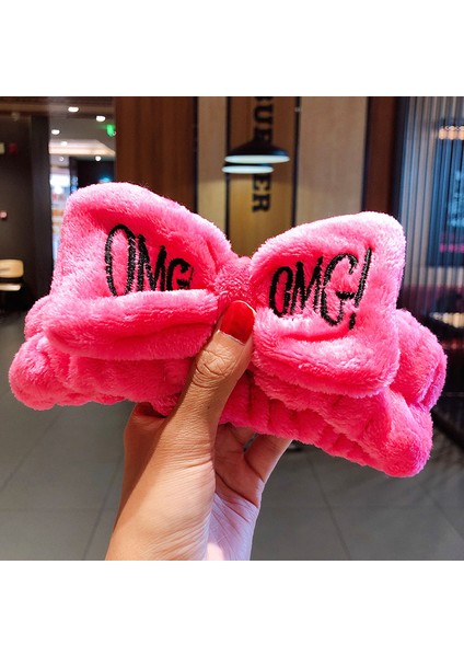 Yüz Yıkama Bandı Yumuşak Sıcak Mercan Polar Hayvan Kulaklar Bayanlar Kafa Bandı Kızlar Başörtüsü Moda Saç Aksesuarları (Yurt Dışından)