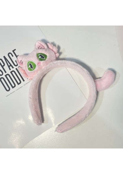 Yeni Sevimli Karikatür Yüz Yıkama Bandı ve Kafa Bandı, Yüz Yıkama Maskesi Kafa Bandı, Kaymaz Peluş Kafa Bandı (Yurt Dışından)