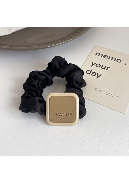 Kalın Saç Bağı, Kore Tarzı Üst Düzey Kafa Bandı, Ilkbahar ve Yaz 2024 Yeni Stil, Yüksek Elastikiyetli Lastik Bant (Yurt Dışından)