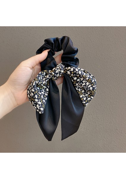 Saten Kabarıklık, Siyah Mizaç Klibi, Başın Arkasında Saç Tokası Saç Aksesuarları (Yurt Dışından)