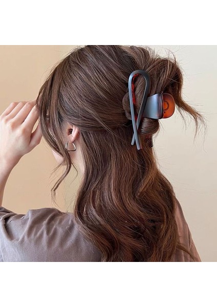 2024 Yeni Buzlu Dalga Klipsi, High-End Köpekbalığı Klipsi Saç Aksesuarları (Yurt Dışından)