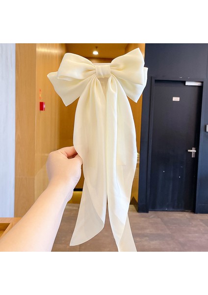 Saten Kabarıklık, Siyah Mizaç Klibi, Başın Arkasında Saç Tokası Saç Aksesuarları (Yurt Dışından)