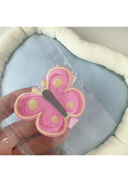 Sevimli Pembe Çocuk Saç Tokası Patlama Yan Ördek Gagası Klibi Dopamin Saç Aksesuarları (Yurt Dışından)
