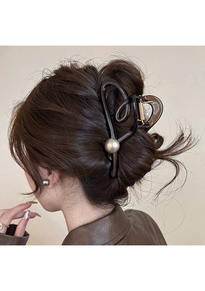 2024 Yeni Buzlu Dalga Klipsi, High-End Köpekbalığı Klipsi Saç Aksesuarları (Yurt Dışından)