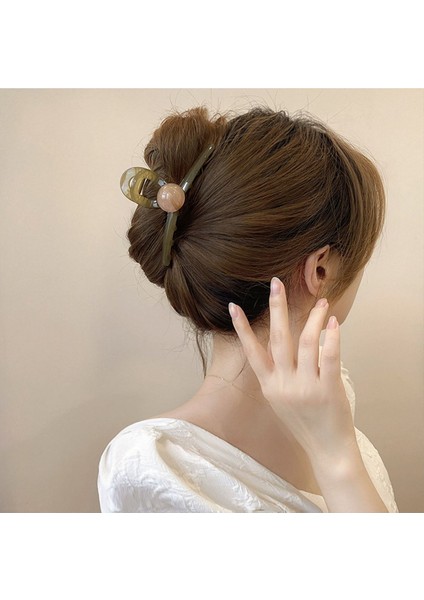 2024 Yeni Buzlu Dalga Klipsi, High-End Köpekbalığı Klipsi Saç Aksesuarları (Yurt Dışından)