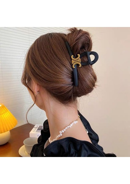 2024 Yeni Buzlu Dalga Klipsi, High-End Köpekbalığı Klipsi Saç Aksesuarları (Yurt Dışından)