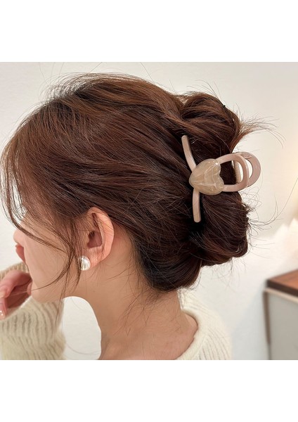 2024 Yeni Buzlu Dalga Klipsi, High-End Köpekbalığı Klipsi Saç Aksesuarları (Yurt Dışından)