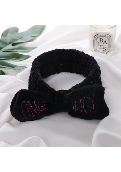 Yüz Yıkama Bandı Yumuşak Sıcak Mercan Polar Hayvan Kulaklar Bayanlar Kafa Bandı Kızlar Başörtüsü Moda Saç Aksesuarları (Yurt Dışından)