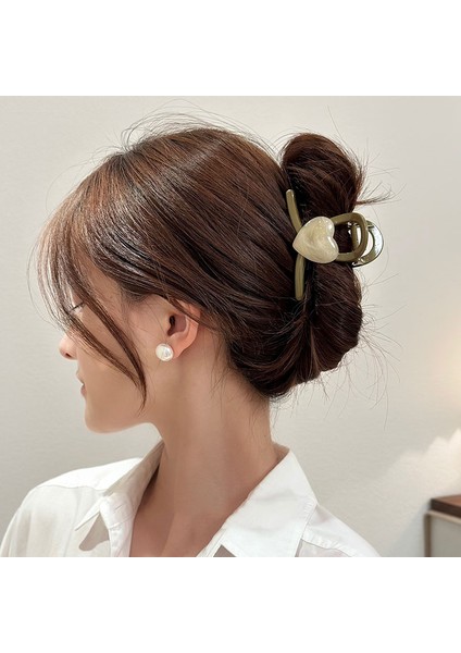 2024 Yeni Buzlu Dalga Klipsi, High-End Köpekbalığı Klipsi Saç Aksesuarları (Yurt Dışından)