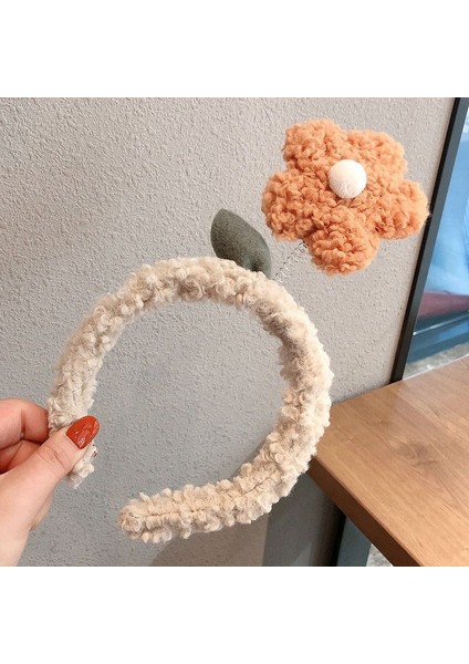 Yeni Sevimli Karikatür Yüz Yıkama Bandı ve Kafa Bandı, Yüz Yıkama Maskesi Kafa Bandı, Kaymaz Peluş Kafa Bandı (Yurt Dışından)