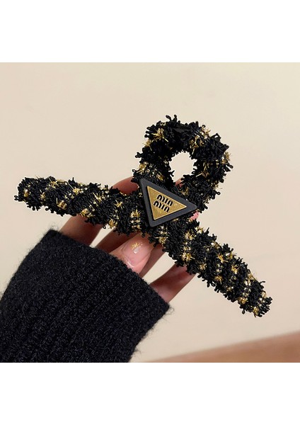 2024 Yeni Buzlu Dalga Klipsi, High-End Köpekbalığı Klipsi Saç Aksesuarları (Yurt Dışından)