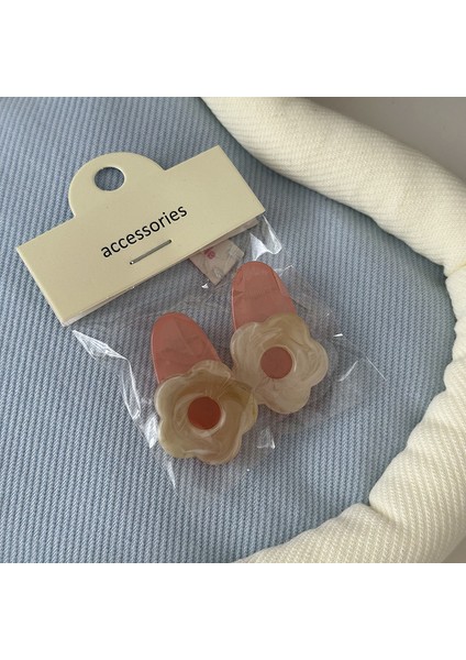 Sevimli Pembe Çocuk Saç Tokası Patlama Yan Ördek Gagası Klibi Dopamin Saç Aksesuarları (Yurt Dışından)