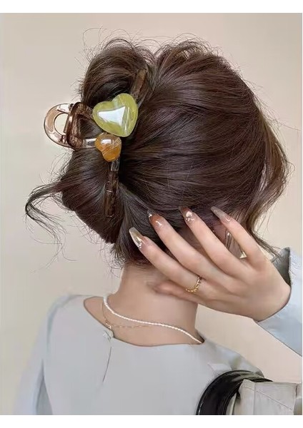 2024 Yeni Buzlu Dalga Klipsi, High-End Köpekbalığı Klipsi Saç Aksesuarları (Yurt Dışından)