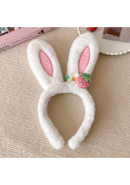 Yeni Sevimli Karikatür Yüz Yıkama Bandı ve Kafa Bandı, Yüz Yıkama Maskesi Kafa Bandı, Kaymaz Peluş Kafa Bandı (Yurt Dışından)