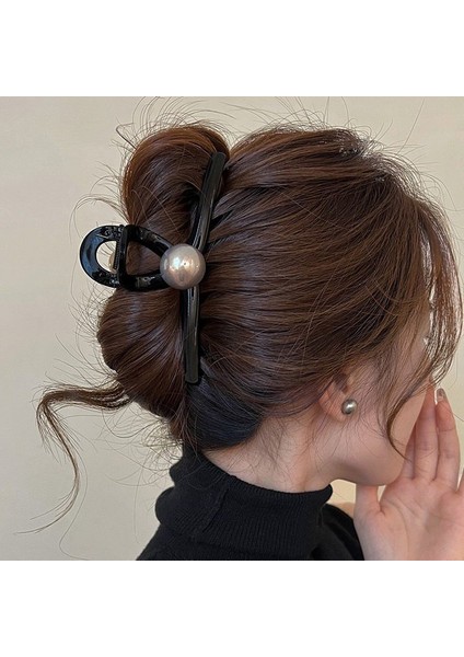 2024 Yeni Buzlu Dalga Klipsi, High-End Köpekbalığı Klipsi Saç Aksesuarları (Yurt Dışından)