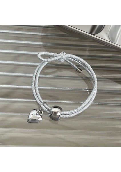 Kalın Saç Bağı, Kore Tarzı Üst Düzey Kafa Bandı, Ilkbahar ve Yaz 2024 Yeni Stil, Yüksek Elastikiyetli Lastik Bant (Yurt Dışından)