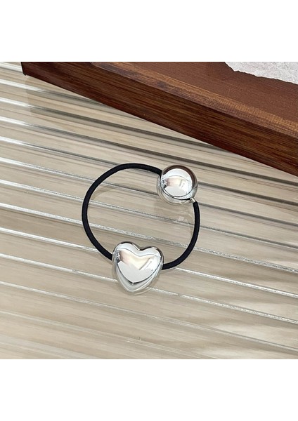 Kalın Saç Bağı, Kore Tarzı Üst Düzey Kafa Bandı, Ilkbahar ve Yaz 2024 Yeni Stil, Yüksek Elastikiyetli Lastik Bant (Yurt Dışından)