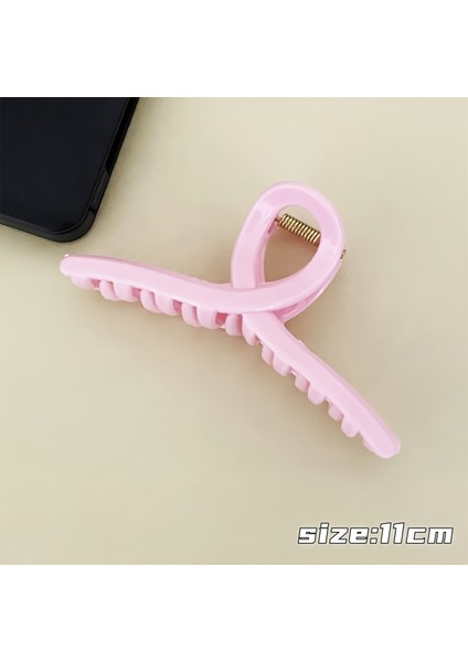 Buzlu Saç Tokaları, Üst Düzey Saç Tokaları, Saç Tokaları, Büyük Saç Hacmine Sahip Köpekbalığı Tokaları (Yurt Dışından)