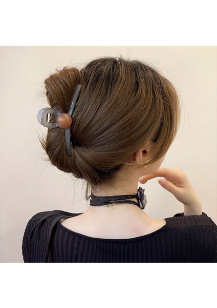 2024 Yeni Buzlu Dalga Klipsi, High-End Köpekbalığı Klipsi Saç Aksesuarları (Yurt Dışından)