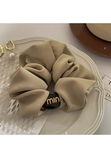 Kalın Saç Bağı, Kore Tarzı Üst Düzey Kafa Bandı, Ilkbahar ve Yaz 2024 Yeni Stil, Yüksek Elastikiyetli Lastik Bant (Yurt Dışından)