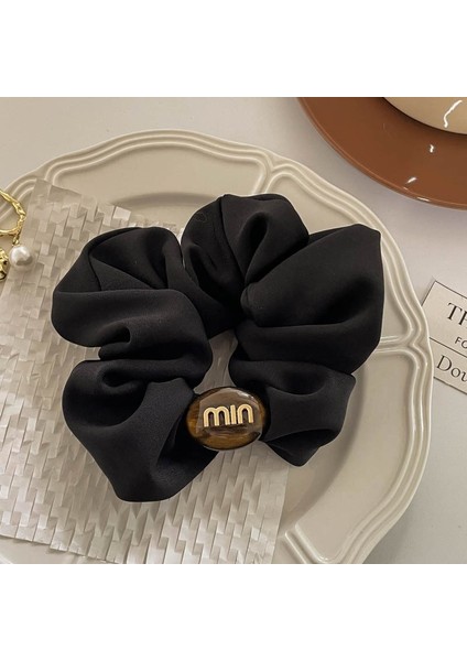 Kalın Saç Bağı, Kore Tarzı Üst Düzey Kafa Bandı, Ilkbahar ve Yaz 2024 Yeni Stil, Yüksek Elastikiyetli Lastik Bant (Yurt Dışından)