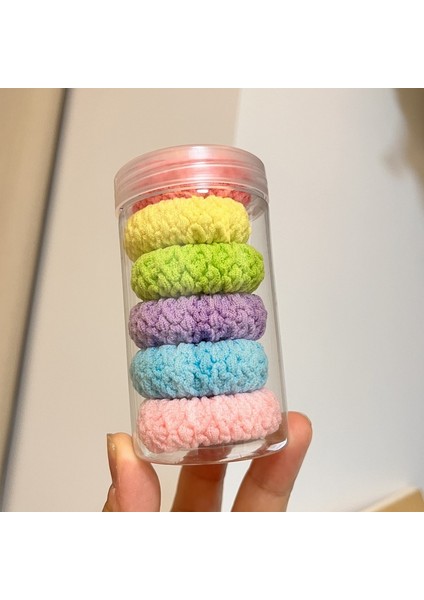 Cesur ve Kalınlaştırılmış Yüksek At Kuyruğu Saç Ipi, Yüksek Elastik Kafa Ipi, 2024 Yeni Üst Düzey Saç Bandı, Saç Tokası Kafa Bandı (6 Adet/kutu) (Yurt Dışından)