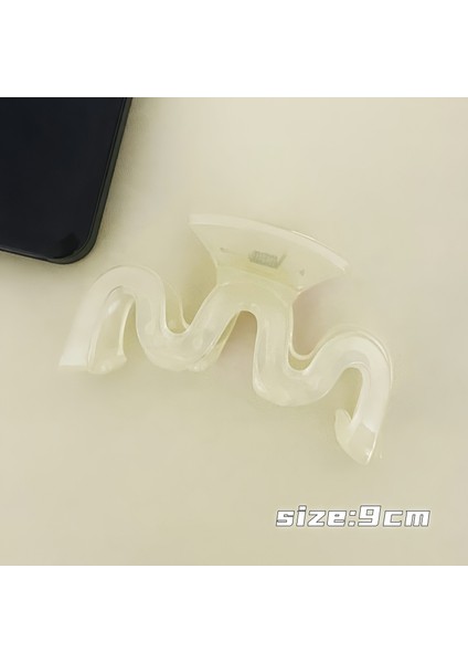 Buzlu Saç Tokaları, Üst Düzey Saç Tokaları, Saç Tokaları, Büyük Saç Hacmine Sahip Köpekbalığı Tokaları (Yurt Dışından)